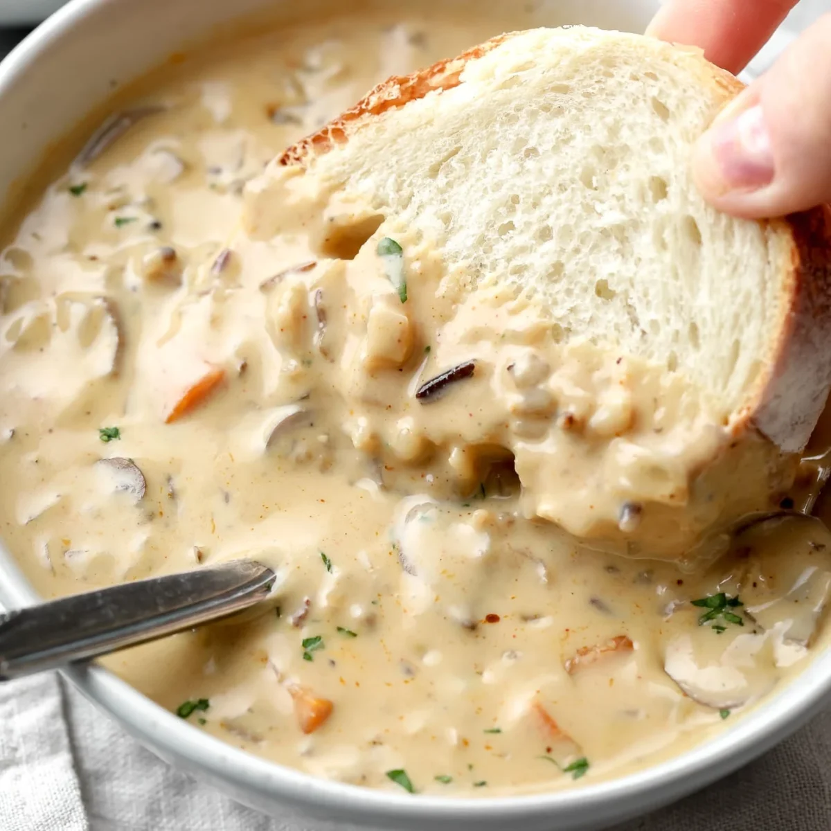 Soups with Organic Mushrooms extracts